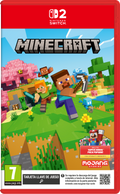 Minecraft Nintendo Switch 2 — caja, tarjeta llave de juego