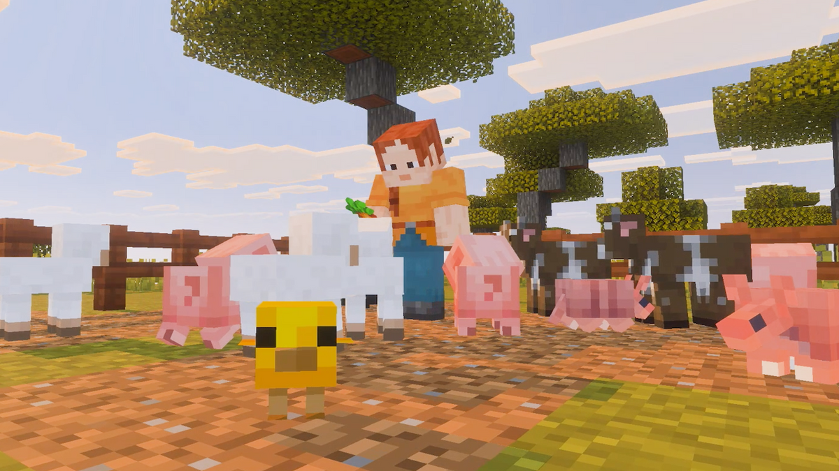 Minecraft Nintendo Switch 2 — captura oficial 2