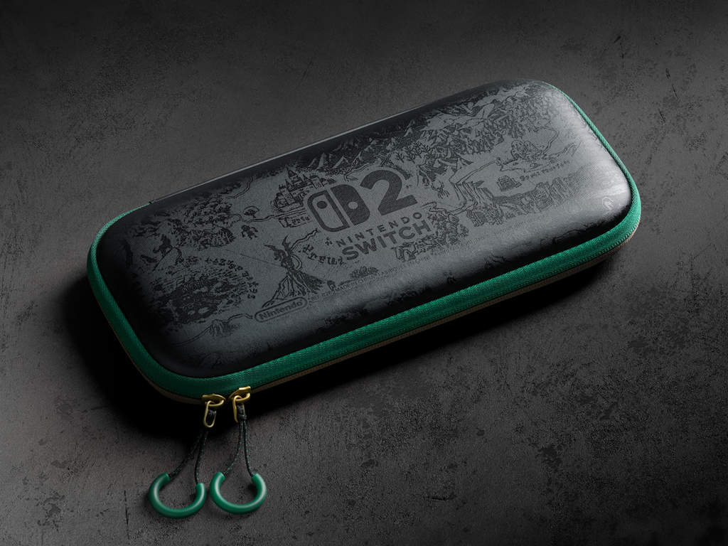 Funda y protector de pantalla Nintendo Switch 2 — Zelda 40 aniversario — vista 4