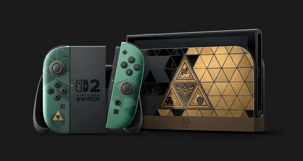 Nintendo Switch 2 — Edición Zelda 40 aniversario — vista 1