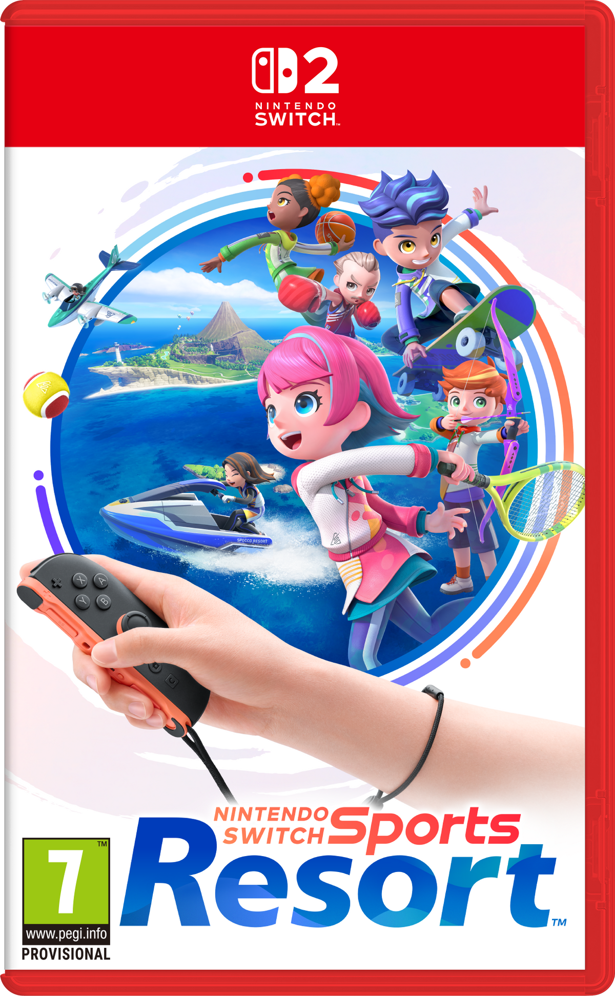 Nintendo Switch Sports Resort para Nintendo Switch 2 — caja